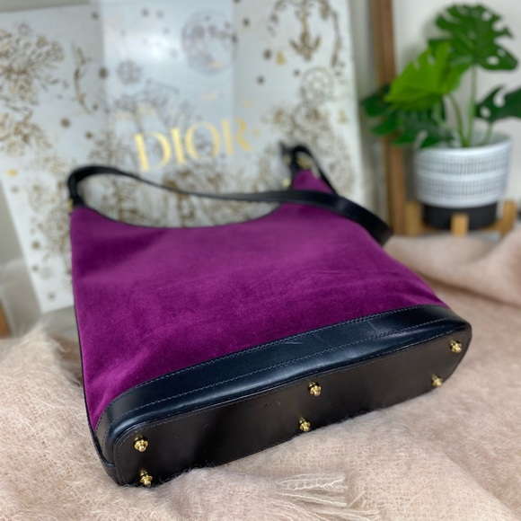 Dooney & Bourke VELVET HoBo VTG - Picture 12 of 14